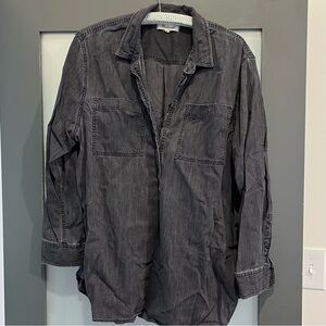 GUC Madewell Chambray Popover, xl black